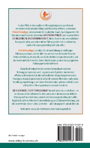 Buchcover und Innenansicht für das Buch: Die Heldenreise einer Führungskraft