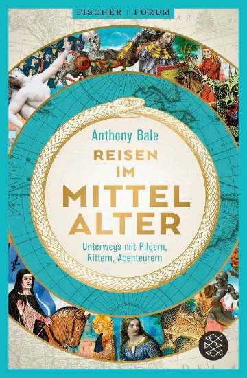 Buchcover und Innenansicht für das Buch: A Travel Guide to the Middle Ages. The World Through Medieval Eyes