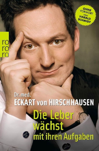 Buchcover und Innenansicht für das Buch: Die Leber wächst mit ihren Aufgaben