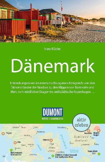 Buchcover und Innenansicht für das Buch: DUMONT Reise-Handbuch Reiseführer Dänemark