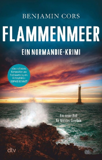 Buchcover und Innenansicht für das Buch: Flammenmeer