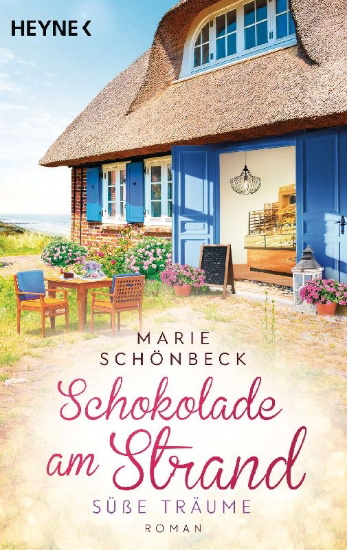Buchcover und Innenansicht für das Buch: Schokolade am Strand - Süße Träume