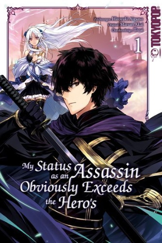 Buchcover und Innenansicht für das Buch: My Status as an Assassin Obviously Exceeds the Hero's 01