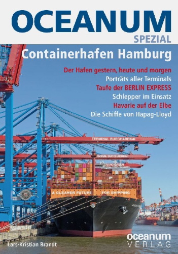 Buchcover und Innenansicht für das Buch: OCEANUM SPEZIAL Containerhafen Hamburg