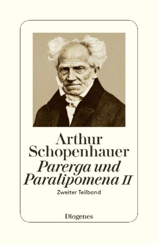 Buchcover und Innenansicht für das Buch: Parerga und Paralipomena II