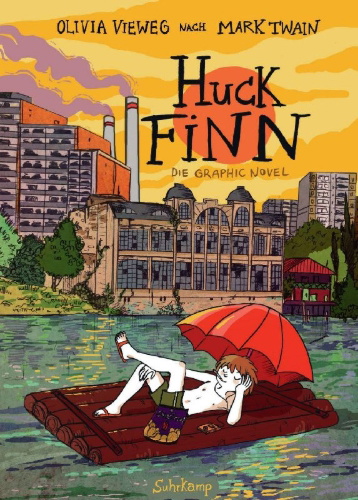 Buchcover und Innenansicht für das Buch: Huck Finn