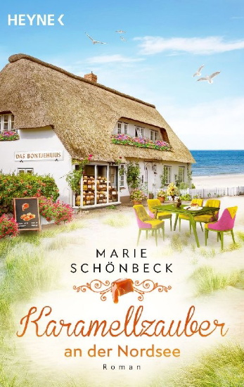 Buchcover und Innenansicht für das Buch: Karamellzauber an der Nordsee