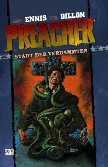 Buchcover und Innenansicht für das Buch: Preacher 05 - Stadt der Verdammten