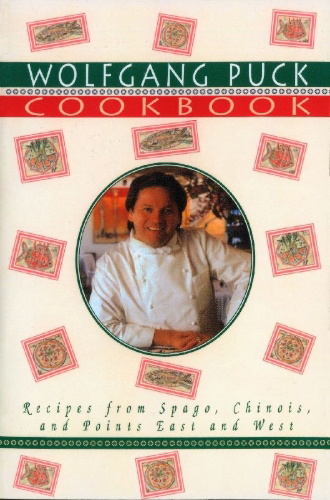 Buchcover und Innenansicht für das Buch: Wolfgang Puck Cookbook