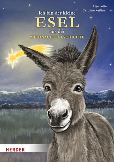 Buchcover und Innenansicht für das Buch: Ich bin der kleine Esel aus der Weihnachtsgeschichte (Pappbilderbuch)