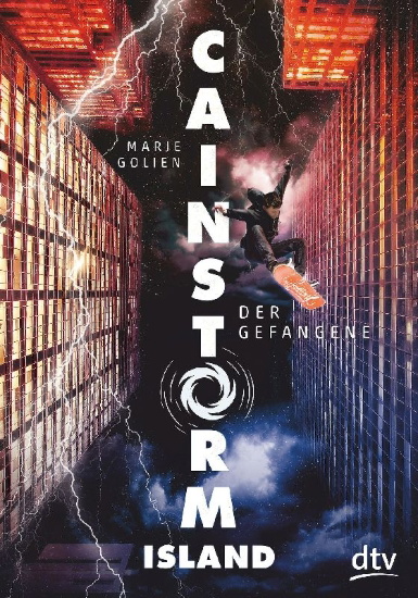 Buchcover und Innenansicht für das Buch: Cainstorm Island - Der Gefangene