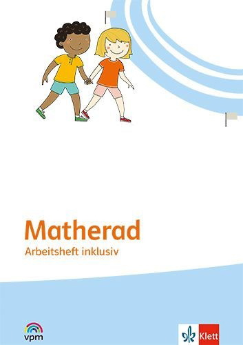 Buchcover und Innenansicht für das Buch: Matherad. Arbeitsheft inklusiv Klasse 1