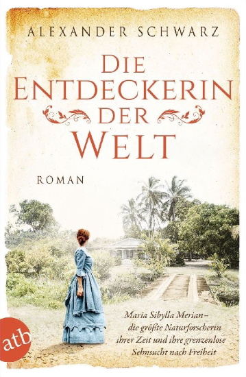 Buchcover und Innenansicht für das Buch: Die Entdeckerin der Welt