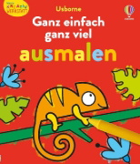 Buchcover und Innenansicht für das Buch: Kleine Kreativ-Werkstatt: Ganz einfach ganz viel ausmalen