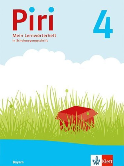 Buchcover und Innenansicht für das Buch: Piri 4. Arbeitsheft in Schulausgangsschrift Klasse 4. Ausgabe Bayern