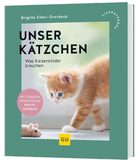 Buchcover und Innenansicht für das Buch: Unser Kätzchen