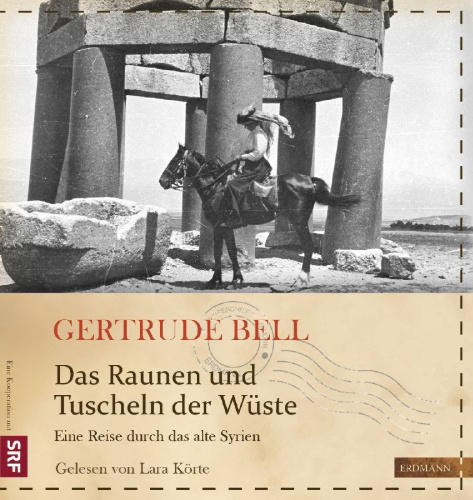 Buchcover und Innenansicht für das Buch: Das Raunen und Tuscheln der Wüste