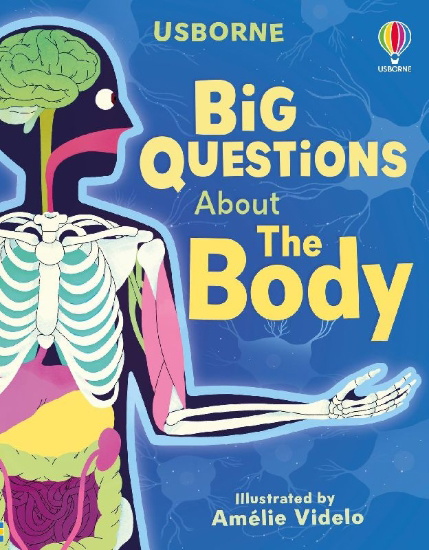 Buchcover und Innenansicht für das Buch: Big Questions About The Body