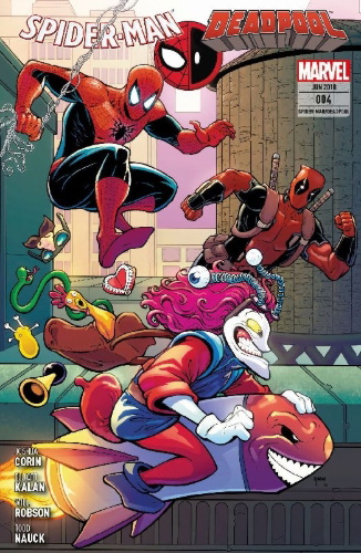 Buchcover und Innenansicht für das Buch: Spider-Man / Deadpool #19-22