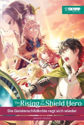 Buchcover und Innenansicht für das Buch: The Rising of the Shield Hero Light Novel 07