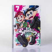 Buchcover und Innenansicht für das Buch: Splatoon