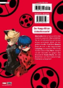 Buchcover und Innenansicht für das Buch: Miraculous - Die Abenteuer von Ladybug und Cat Noir (Manga) 01