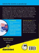 Buchcover und Innenansicht für das Buch: JavaScript für Dummies