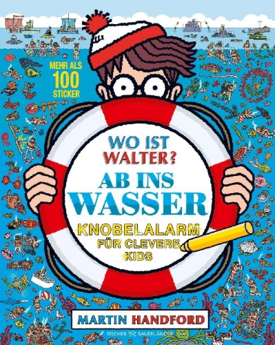 Buchcover und Innenansicht für das Buch: Where is Wally At Sea