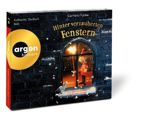 Buchcover und Innenansicht für das Buch: Hinter verzauberten Fenstern