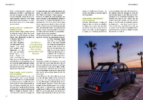 Buchcover und Innenansicht für das Buch: Retro-Reisen - Rund ums Mittelmeer