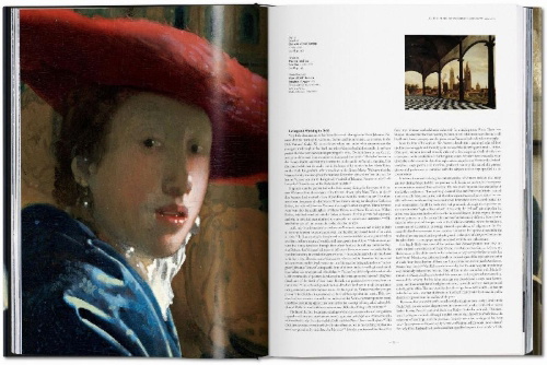 Buchcover und Innenansicht für das Buch: Vermeer. Das vollständige Werk