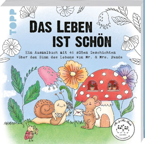 Buchcover und Innenansicht für das Buch: Das Leben ist schön!
