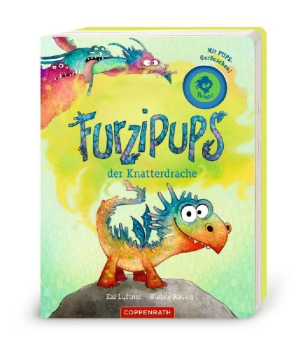 Buchcover und Innenansicht für das Buch: Furzipups, der Knatterdrache