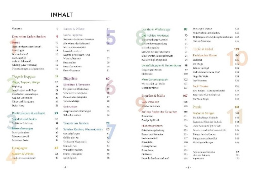 Buchcover und Innenansicht für das Buch: Mini-Budget - Maxi Garten
