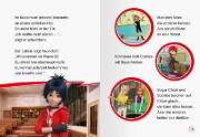 Buchcover und Innenansicht für das Buch: Miraculous - Der zerrissene Traum - Das Erstlesebuch zur Serie