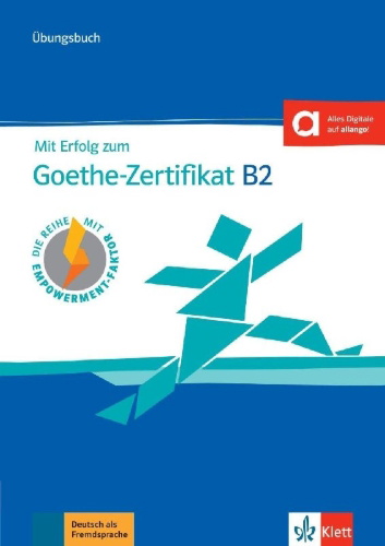 Buchcover und Innenansicht für das Buch: Mit Erfolg zum Goethe-Zertifikat B2