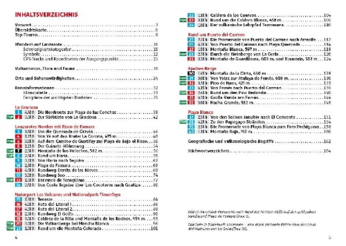 Buchcover und Innenansicht für das Buch: Lanzarote