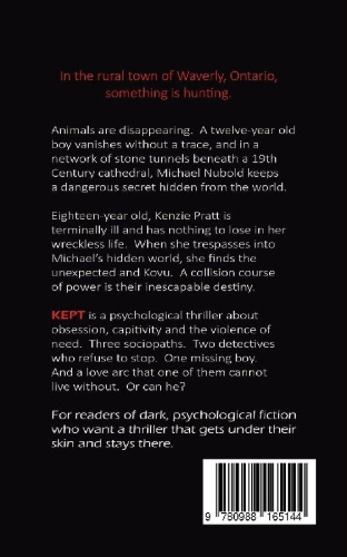 Buchcover und Innenansicht für das Buch: KEPT