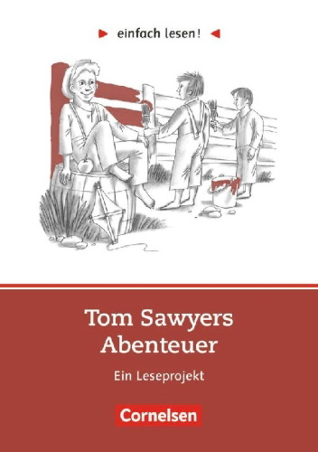 Buchcover und Innenansicht für das Buch: einfach lesen! Tom Sawyer. Aufgaben und Übungen