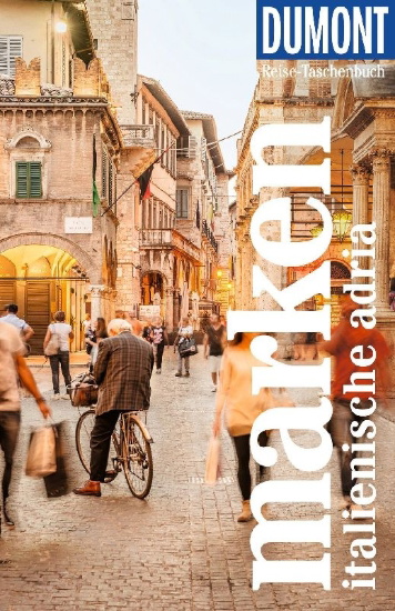 Buchcover und Innenansicht für das Buch: DUMONT Reise-Taschenbuch Reiseführer Marken, Italienische Adria