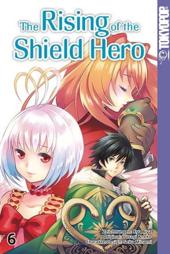 Buchcover und Innenansicht für das Buch: The Rising of the Shield Hero 06