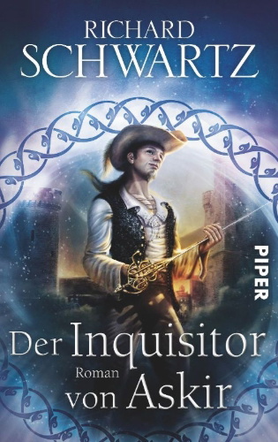 Buchcover und Innenansicht für das Buch: Die Götterkriege 05. Der Inquisitor von Askir