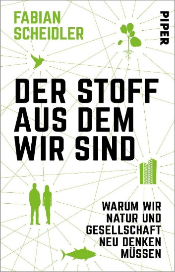 Buchcover und Innenansicht für das Buch: Der Stoff, aus dem wir sind
