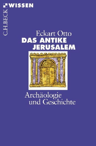 Buchcover und Innenansicht für das Buch: Das antike Jerusalem