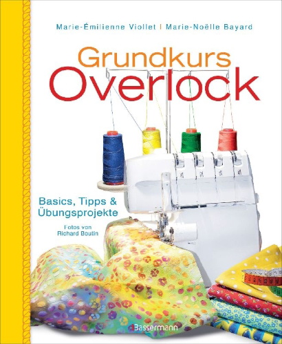 Buchcover und Innenansicht für das Buch: Mon cours de surjeteuse