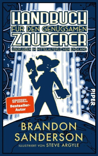 Buchcover und Innenansicht für das Buch: The Frugal Wizard's Handbook to Surviving Medieval England