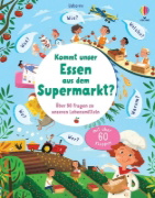 Buchcover und Innenansicht für das Buch: Kommt unser Essen aus dem Supermarkt?