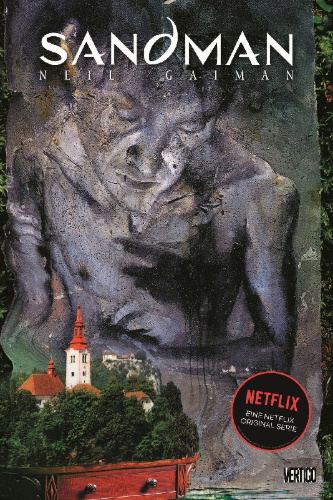 Buchcover und Innenansicht für das Buch: The Sandman