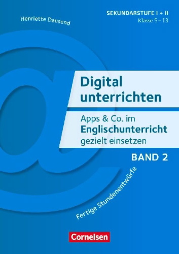 Buchcover und Innenansicht für das Buch: Digital unterrichten - Klasse 5-13