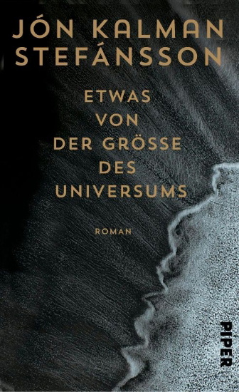 Buchcover und Innenansicht für das Buch: Eitthvað á stærð við alheiminn